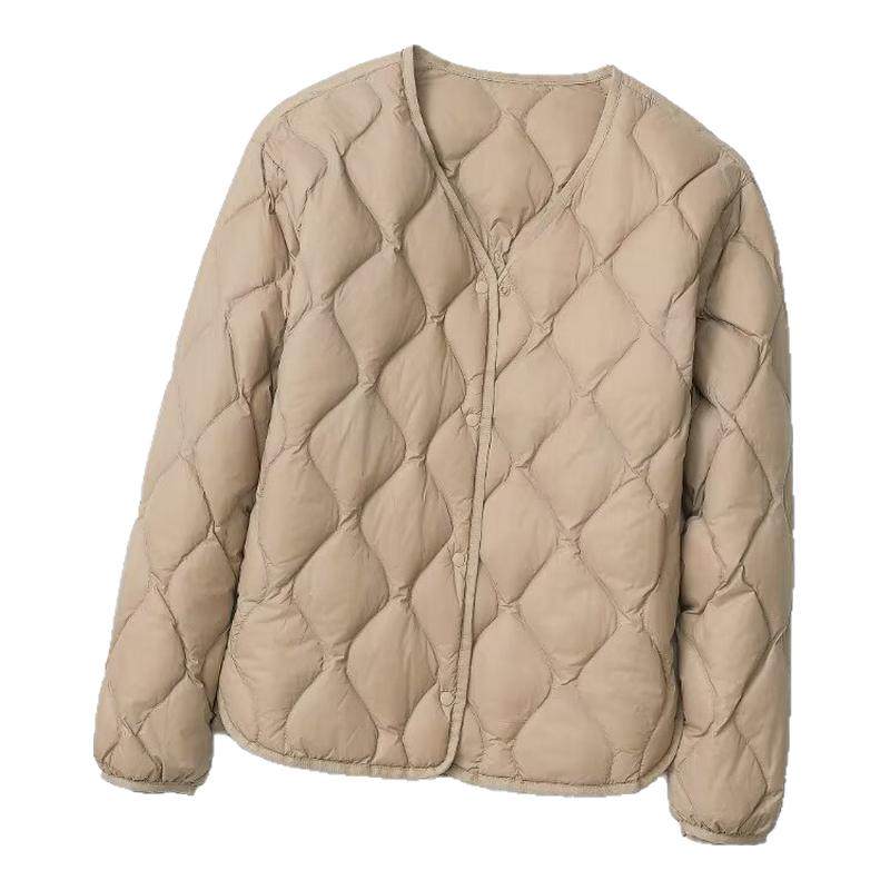 2025新款轻薄羽绒服修身小个子