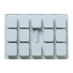 十三幺骰子麻将牌硅胶制冰格冰块滴胶巧克力果冻布丁烘焙蛋糕模具