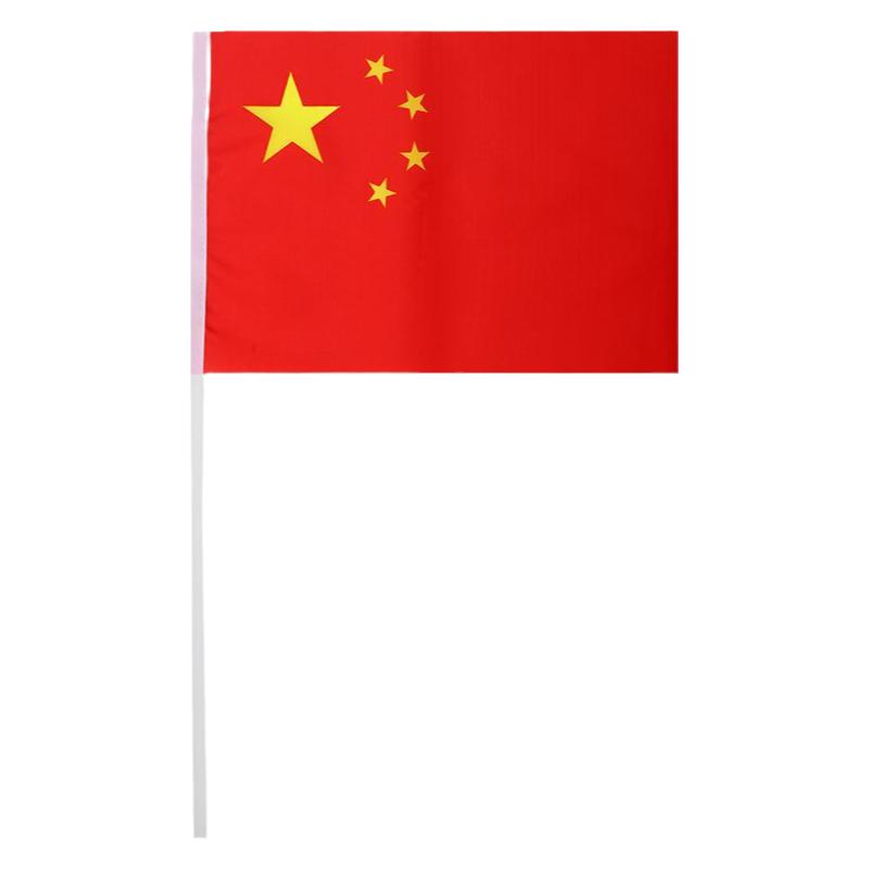 小红旗子国旗加大加厚手摇旗励志