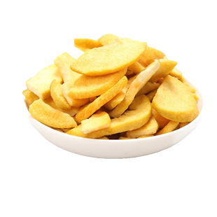 芳心之恋黄桃脆冻干黄桃干干果脯20g*5拌酸奶零食水果脆