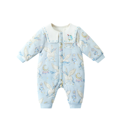 婴儿棉服秋冬保暖款纯棉