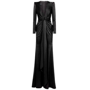 晚礼服鱼尾长裙2025新款红毯走秀高端大气年会女主持人连衣裙显瘦