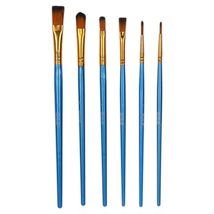 高品质尼龙毛画笔套装丙烯油画笔水粉水彩国画油画笔颜料笔刷美术生专用排笔儿童绘画彩绘小号中号勾线笔刷子