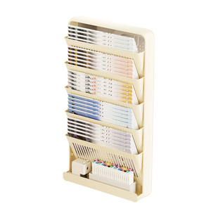 桌面书架置物架学生课桌收纳架书桌旁整理架可移动收纳神器书立架