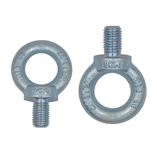 国标德标吊环螺丝圆环形起重螺栓船用螺丝带环O型螺钉M16M20M24