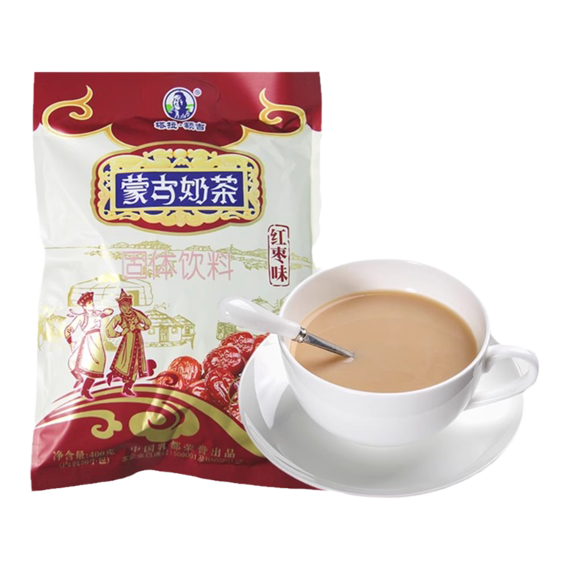 塔拉额吉蒙古奶茶粉咸味甜味红枣袋装奶茶