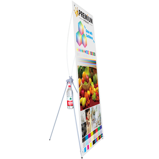 加厚户外防风X展架海报架60x160 80x180易拉宝广告架带挂钩展架