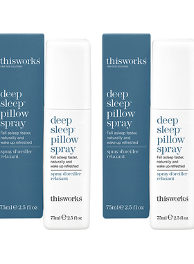 THIS WORKS英国枕头睡眠喷雾成人失眠助眠香薰精油喷雾剂75ml组合