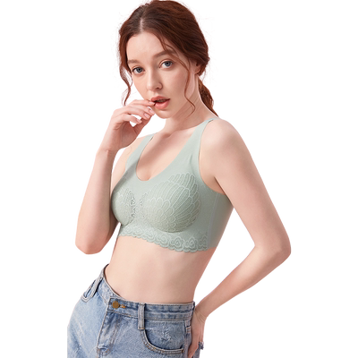 向大大内衣女无钢圈收副乳胸罩