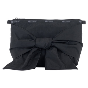 LeSportsac乐播诗新款BOW CAPSULE系列甜酷蝴蝶结外出收纳手拿包