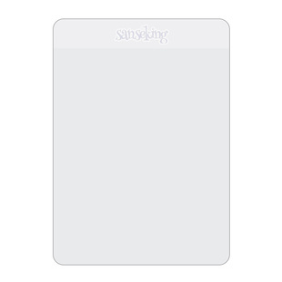 sanseking半刚性软卡套40丝高清卡夹球星卡Topps评级专用送评卡具