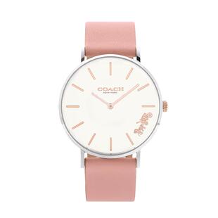 【自营】COACH/蔻驰手表女 PERRY时尚简约小牛皮石英女表14503258