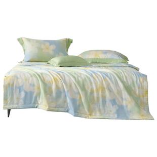 水星家纺夏被50支莱赛尔纤维被芯学生宿舍单人被子可机洗夏凉被子