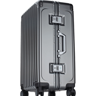 翻译官20寸小型铝框款登机行李箱万向轮皮箱拉杆箱24旅行男女商务