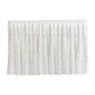 蕾丝电表箱装饰遮挡帘免打孔纱帘电线盒遮丑神器弱电箱魔术贴帘子