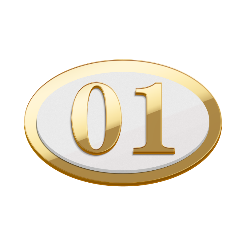 亚克力立体数字号码牌餐厅饭店餐桌桌子编号贴纸更衣室储物柜序号贴宾馆包厢家用门牌定制做墙贴数字标识牌子