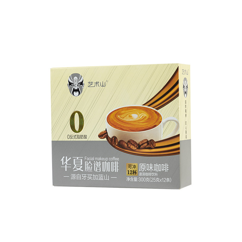 华夏脸谱咖啡蓝山风味速溶咖啡