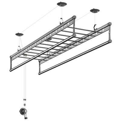 金贵夫人手摇铝合金升降晾衣架