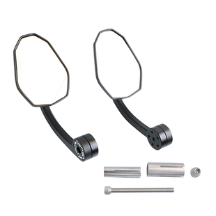 适用675NK手把镜KTM390 790DUKE 800NK 摩托车改装Z900手把后视镜