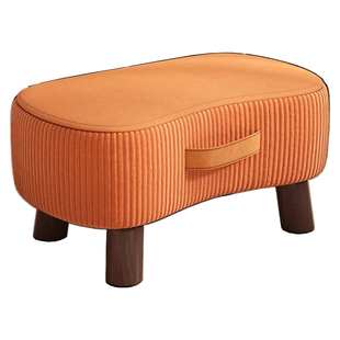 小凳子家用小板凳换鞋凳客厅沙发脚踏凳茶几小矮凳软包小椅子静音