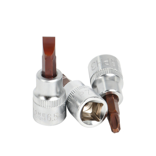 3/8中飞压批旋具压批套筒内六角一字十字梅花汽修维修工具套筒