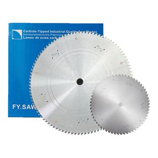 切实心铝棒专用锯片工业厚铝型材铜板铸铝件切割锯片60/80齿2.0mm