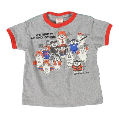 DenimDungaree长袖T恤印花衬衫