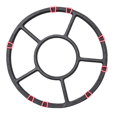 煤气灶支架灶台防滑锅架燃气灶架托小锅尖底锅台式炉通用固定架子