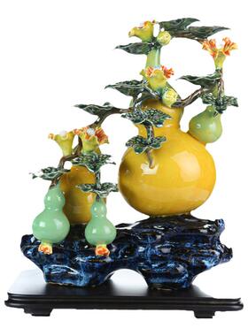 福禄满堂葫芦福气陶醉石湾人气