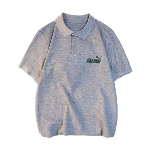 翻领男士polo衫短袖夏季棉印花t恤男带领半袖情侣保罗衫百搭体恤