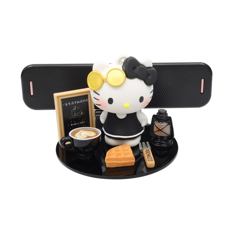 正版Kitty猫车载挪车电话牌女士
