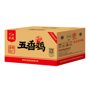 德州特产乡盛五香鸡麻辣鸡