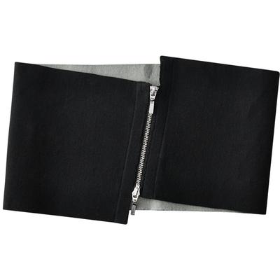 EXCEPTION例外女装春秋款不对称开口设计毛织宽腰封