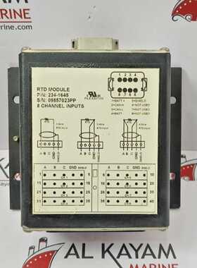 CATERPILLAR 234-1645 RTD MODULE 8 CHANNEL INPUTS  (FAST SHIP