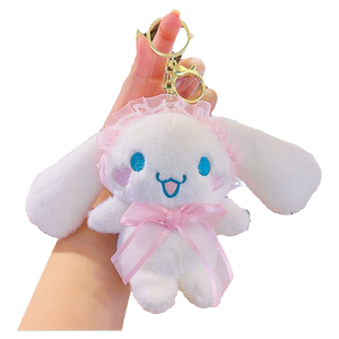 毛绒玉贵狗钥匙扣精致玩偶公仔可爱包包挂件卡通钥匙链女款小挂饰