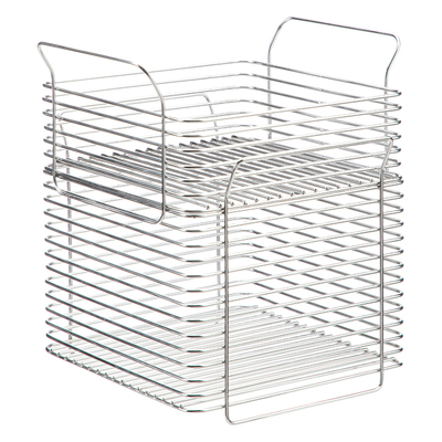 霜山不锈钢可叠加储物篮