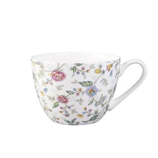 唐山骨瓷早餐杯大容量马克杯子家用麦片杯陶瓷可微波牛奶杯水杯