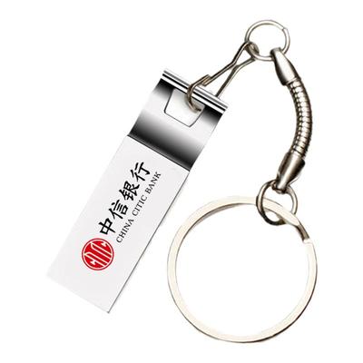 高速刻字金属车载u盘定制logo