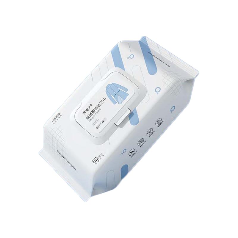 羽绒服清洁专用湿巾免洗去污神器油污衣物污渍衣服不留痕不伤衣