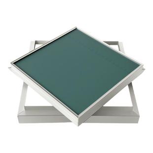 石膏板吊顶隐形检修口装饰盖盖板铝合金暗藏式天花空调维修检查口