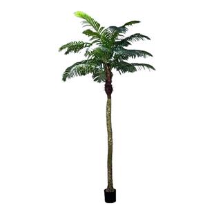 仿生假椰子树高端轻奢仿真绿植盆栽客厅大型散尾葵棕榈树仿真椰树