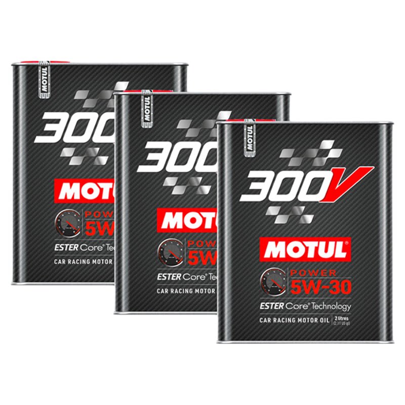 MOTUL摩特300V全合成酯类5W30/0W40/5W40/0W30法国进口机油润滑油