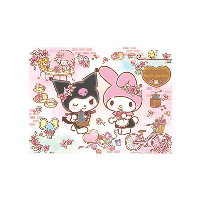 3djp可爱卡通平面塑料拼图300片