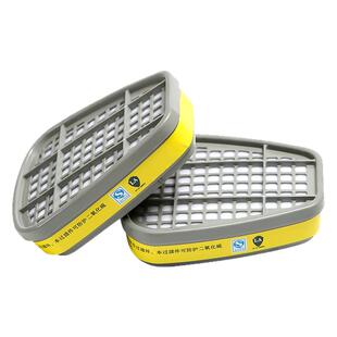 防毒面具毛娘化工气体防甲醛喷漆护目镜全面罩有毒气体甲苯发胶苯