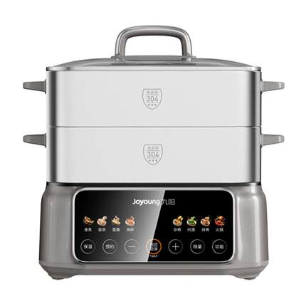 九阳电蒸锅多功能家用多层全不锈