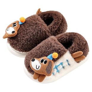宝宝棉拖鞋包跟冬季2025新款儿童拖鞋男童女童室内家居鞋幼儿棉鞋