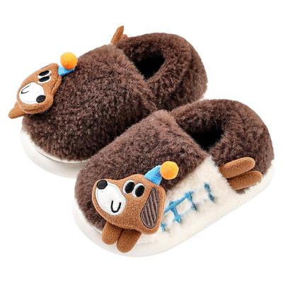 宝宝棉拖鞋包跟冬季2025新款儿童拖鞋男童女童室内家居鞋幼儿棉鞋