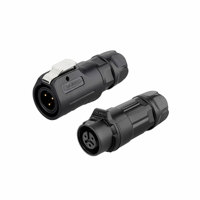 凌科电源信号线对接防水航空插头