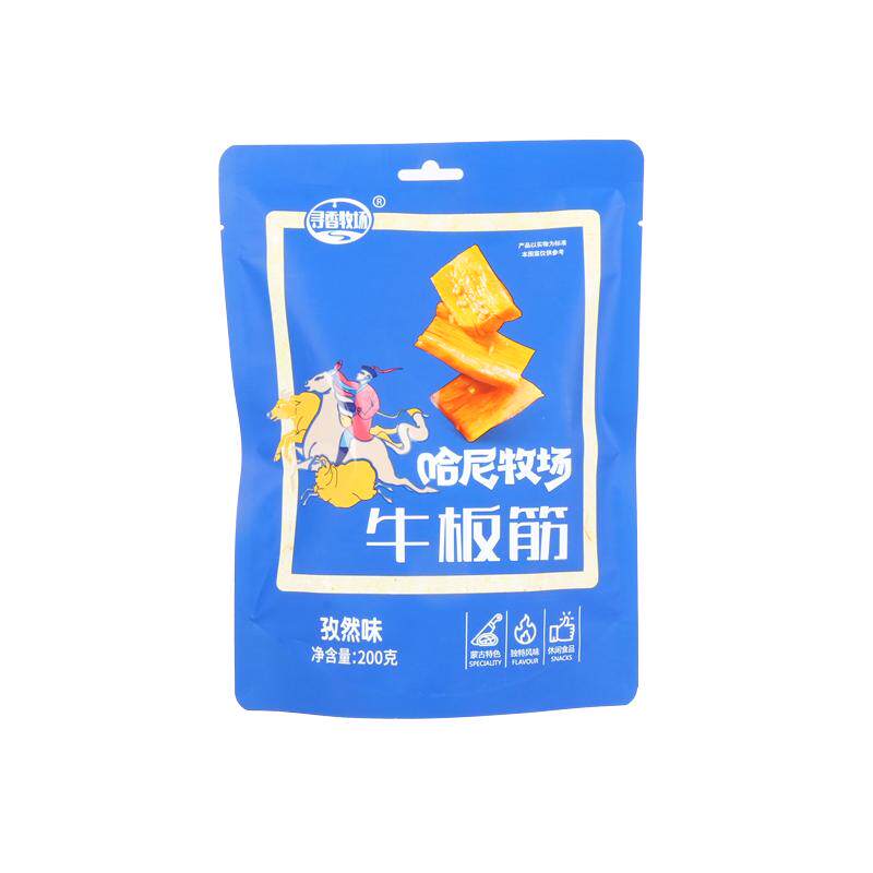 哈尼牧场牛板筋孜然香辣独立包装