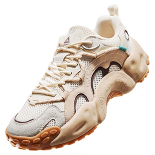 匹克态极贝果鞋秋季老爹鞋男休闲鞋子官方冬季厚底增高运动鞋女鞋